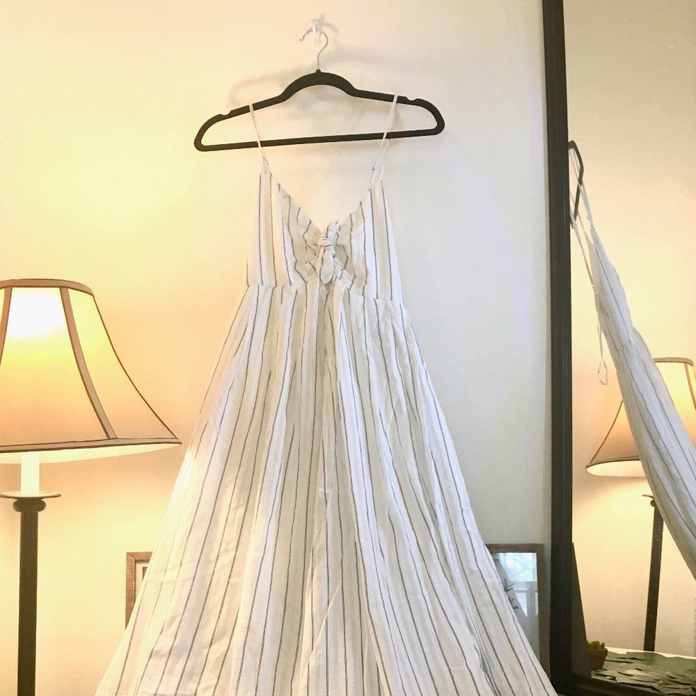 H&M Striped Summer Maxi Dress